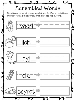 Vowel Digraphs oi and oy - Worksheets by Rachel Nielson | TpT
