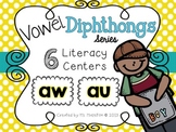 Vowel Diphthongs [au] [aw] Literacy Centers