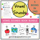 Vowel Letter Sound Book Bundle