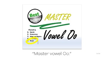 Preview of Vowel-Oo Read