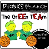 Vowel Pair ee ea Phonics Activities The Green Team Phonics