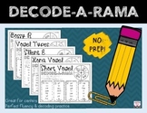 Vowel Patterns DECODE-A-RAMA