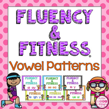 Preview of Vowel Teams Vowel Patterns Fluency & Fitness® Brain Breaks