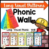 Long Vowel Patterns Phonic Wall Display Sorts & Flip Charts