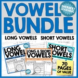 Vowel Practice BUNDLE - Short & Long vowel - Passages Work