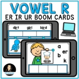 Vowel R ER IR UR Boom Cards for Digital Distance Learning 