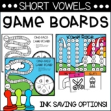 Phonics Game Boards | Short Vowels