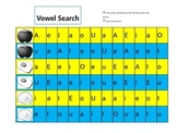 Vowel Recognition Worksheet