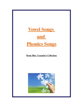 Preview of Vowel Songs and Phonics Songs