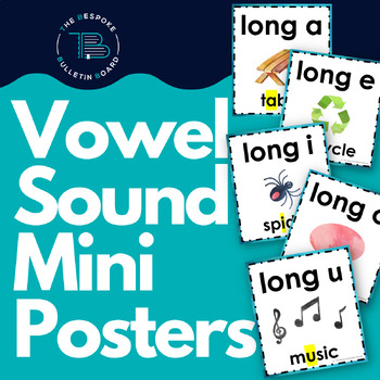 Preview of Vowel Sound Mini Posters - Bulletin Board Reference Tool!
