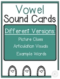 Vowel Sound Wall Cards with Example Words - SOR- Phonics-H