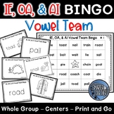 Vowel Team Bingo - IE, AI, and OA