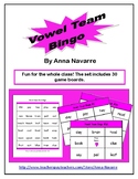 Vowel Team Bingo w/30 Boards