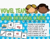 Vowel Team Word Building Cards