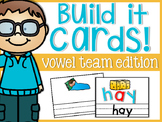 Vowel Team Build It Cards
