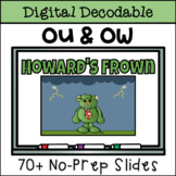 Vowel Team Digital Decodable Story with OU & OW