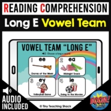 Vowel Team Long E Phonics Reading Comprehension Boom Cards