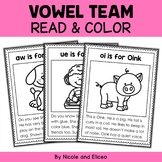 Vowel Team Phonics Stories Coloring Sheets
