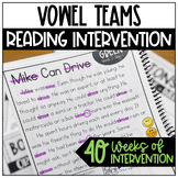 Tier 3 Reading Intervention for Special Education | Vowel 