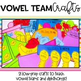 Vowel Team and Diphthong Crafts | Phonics Crafts