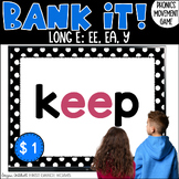 Vowel Team Long E EE & EA Decoding Words Bank It Digital P