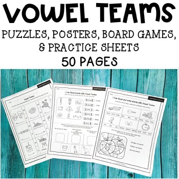 Preview of Vowel Teams