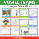 Vowel Teams Activities Growing Bundle | Phonics Centers | 