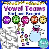 Vowel Teams Activity and Worksheet