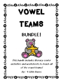 Vowel Teams BUNDLE!  ALL VOWEL TEAMS! - Sorting Centers an