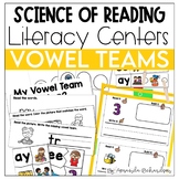 Vowel Teams BUNDLE | Science of Reading Literacy Centers