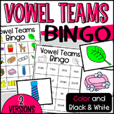 Vowel Teams Bingo Game Double Vowels