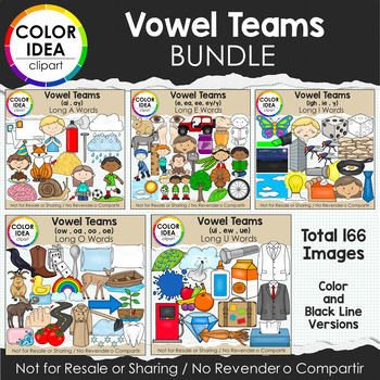 Preview of Vowel Teams Bundle