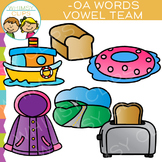 Vowel Teams Clip Art - OA Words