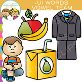 Vowel Teams Clip Art - UI Words