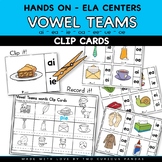 Vowel Teams - Clip Cards