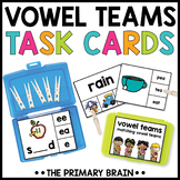 Vowel Teams Clip Cards for Task Card Boxes | Fine Motor Ce