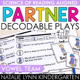 Vowel Teams Decodable Partner Plays Science of Reading SOR