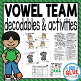 Vowel Team Decodable Passages, Booklets, & Activities | Vo