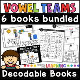 Vowel Teams Decodable book and Activities | Long Vowels| D