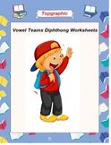 Vowel Teams Diphthong Worksheets