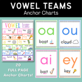 Vowel Teams & Dipthongs Anchor Chart