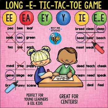 Long E Game: Tic-Tac-Toe by Busy Bee Studio