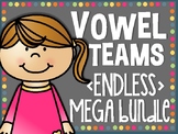 Vowel Teams ENDLESS MEGA BUNDLE