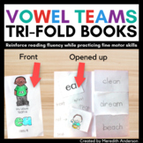 Vowel Teams Activities Tri-fold Word Work Books