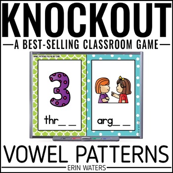 Preview of Vowel Teams Games - Long Vowel Teams Game - Long Vowel Knockout Games