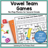 Vowel Teams Games: Second Grade No-Prep Phonics | SOR aligned