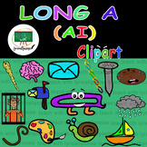 Vowel Teams Long Vowel Clipart | Long A | ai words