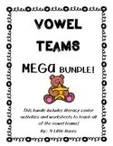 Vowel Teams MEGA Bundle! ALL VOWEL TEAMS! Sorting Centers 