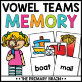 Vowel Teams Memory Game - Long Vowel Practice Activities