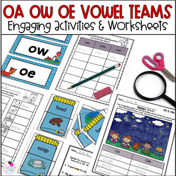 grade for worksheets patterns 1 math OA, Activities Teacher TpT  Phonics The  OE by OW, Chocolate
